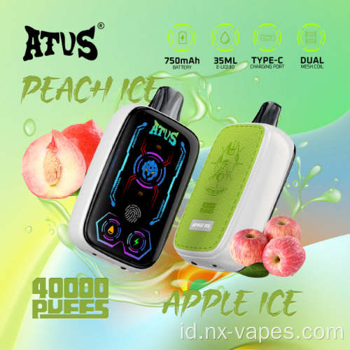 ATVS BAR 40000 Puffs sekali pakai VOPE GROSIONAL